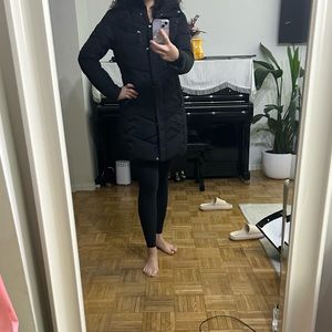 Black Micheal Kors puffer parka Performance coat size Small